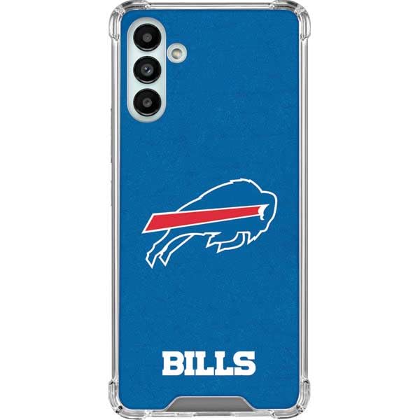 Skinit Clear Phone Case Compatible with Galaxy A13 5G - Officially Licensed NFL Buffalo Bills Distressed Design