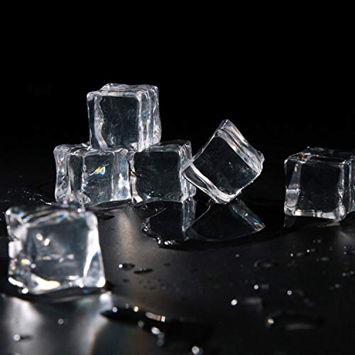 Piedras de hielo falsas acrílicas transparentes 20 piezas miniatura 5