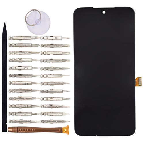 Image of LCD Screen Display Digitizer Touch Panel Without Frame Screen for Motorola Moto G7(Black)