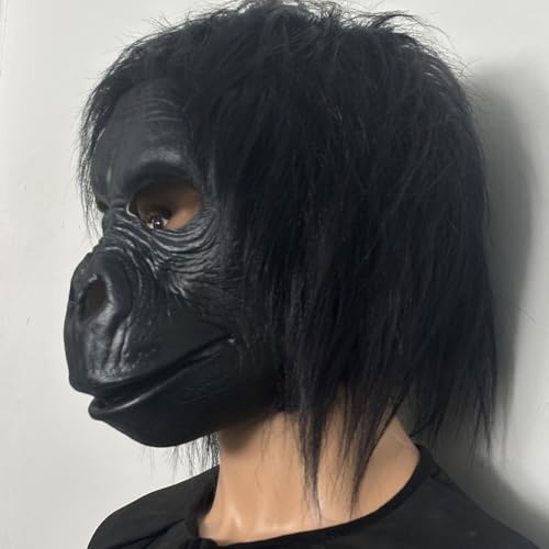 Masque d'animal en latex avec vision et confort optimisés - 3
