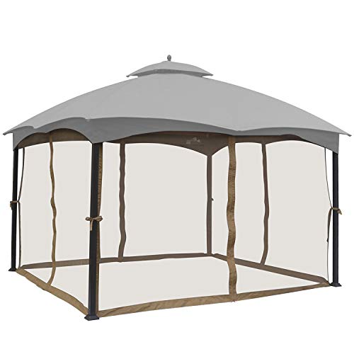ABCCANOPY Replacement Netting Walls for 10' x 12' Gazebo, Beige