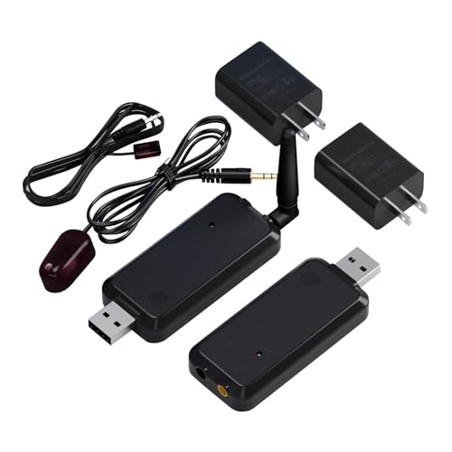 SPENFiLY Wireless Infrared Repeater System – Remote Control Extender for TVs & Home Electronics, Supports Multi‑Device IR Signals (Control of 1 Device)