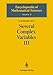 Several Complex Variables III: Geometric Function Theory (Encyclopaedia of Mathematical Sciences)