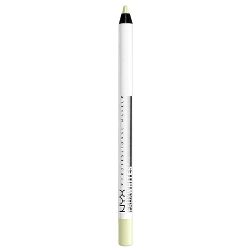 NYX PROFESSIONAL MAKEUP Lápiz delineador de ojos de imitación blancos vainilla beige con matices de melocotón
