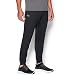 Under Armour Men's Tricot Pants – Tapered Leg, Black/Steel, Small