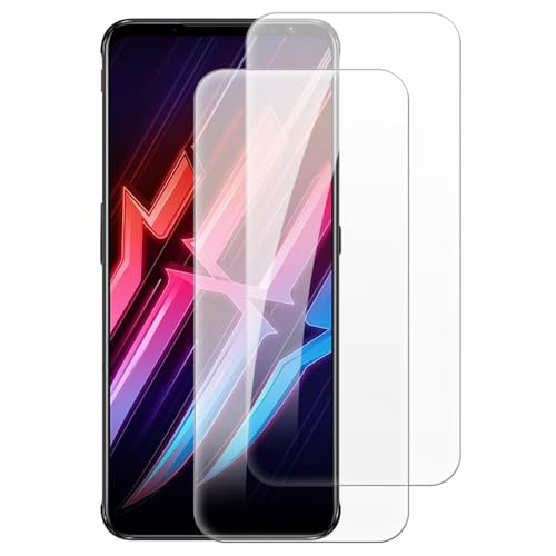 Shantime [2 piezas Protector Pantalla Cristal Templado Compatible con ZTE Nubia Red Magic 6S Pro (6.8 pulgadas), HD Claro Antirrayas Sin Burbujas