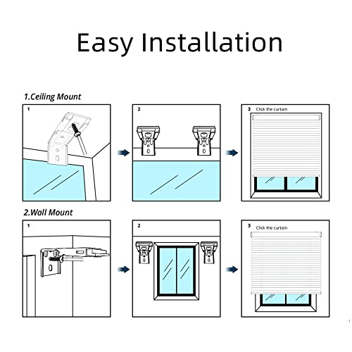 Motorized Cellular Shades For Window, Blackout Light Filtering Automatic Honeycomb Blinds Cellular Window Shades Cordless, Remote/App/Voice Control, Customized Size (White-Blackout) #TOP7