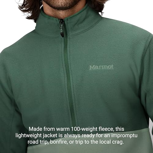Image of MARMOT Men's Rocklin 1 /2 Zip, Lightweight Fleece Pullover Jacket