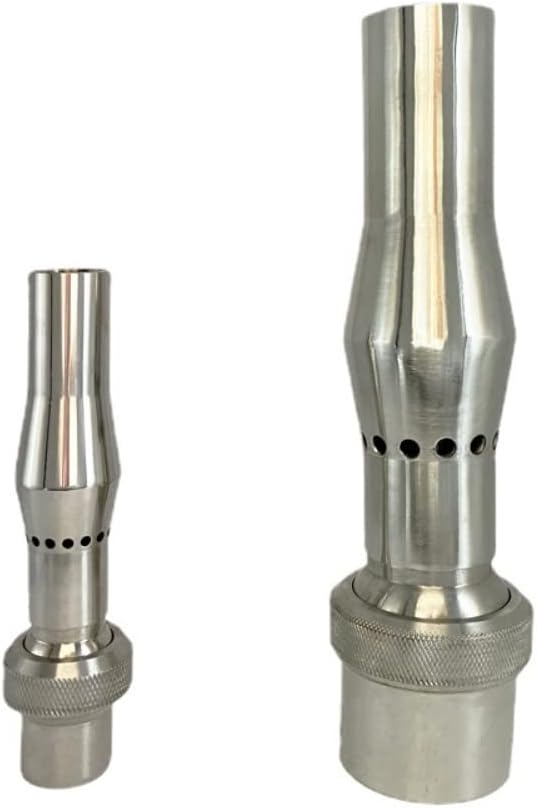 1/2''3/4''1''3/2''2'' Brass and SS304 Fountain Nozzle Garden Pond Water Fountain Nozzle Sprinkle Spray Head (SS304 1")