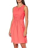 Rundhals s.Oliver Damen festlich für besondere Empire Anlässe, 4510 Coral Red, L