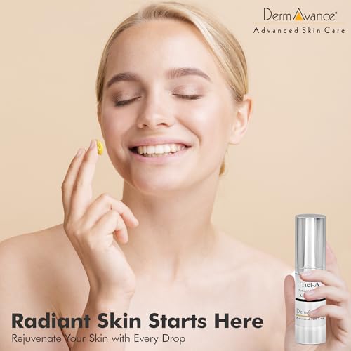 DermAvance Tret-A Retinaldehyde 0.15% Strongest Anti-Aging Face Cream Routine for Women – Anti-Aging Face Moisturizer & Wrinkle Face Cream – Moisturizing Routine – 15ml