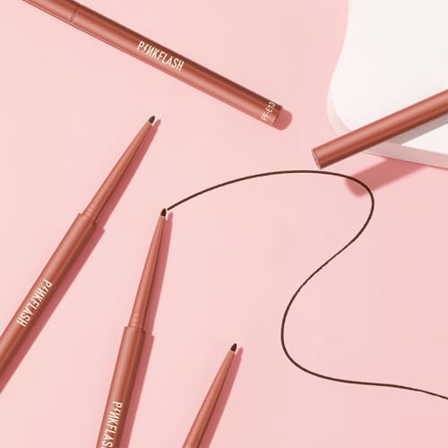 Image of Pinkflash Pro Touch Pencil Eyeliner-02 Brown for women, Long lasting, waterproof & smudgeproof, High pigment creamy gel texture, ultra slim silky tip, one stroke forming, 0.1gm