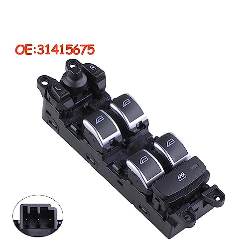 Commutateur de commande de vitre Volvo S60 XC60 finition Premium 31415675 - 2
