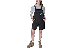 Carhartt Women's Rugged Flex Relaxed Fit Canvas Shortall