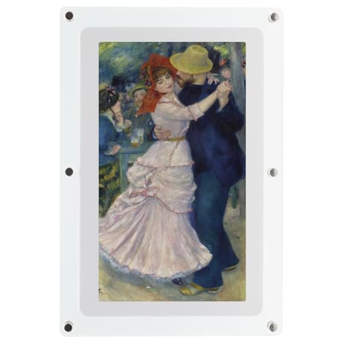 Canvia Kinetic Digital Art Rotating Collection of Impressionism Portrait Artwork – Slideshow Display with No Set Up Required – Durable Acrylic Frame - 10 Inch, 2500 mAh Battery
