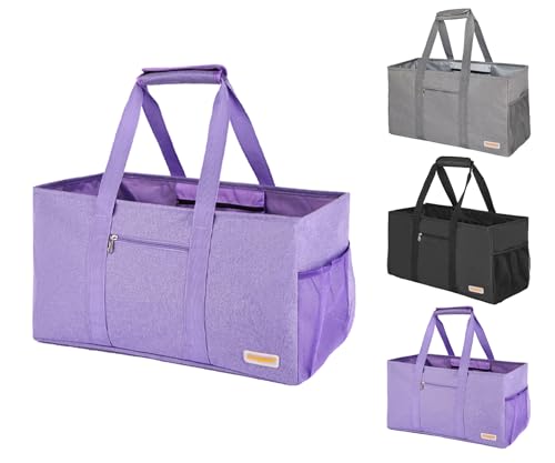 Dongawin Extra Large Utility Tote Bag, Waterproof Beach & Picnic Bag, Foldable & Reusable Storage