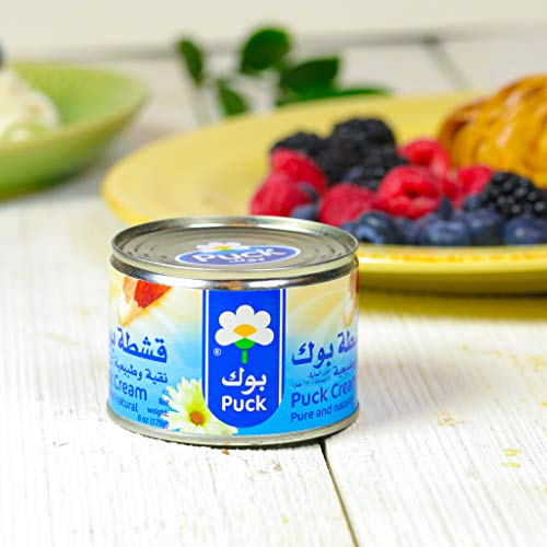 Puck Pure And Natural Cream, Fresh N Creamy, Great For Savory And Sweet Dishes, 6Oz (Pack Of 3) #TOP2