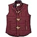 Legendary Whitetails Ladies Quilted Vest Rusty Maroon Large