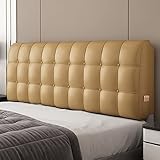 VIELSEITIG: Kopfteil-Stützkissen passen auf jedes Standardbett. Geeignet für Einzelbett, Doppelbett, Queensize-Bett, Kingsize-Bett usw. Nachttischkissen können in Schlafsofas, Etagenbetten, Schlafsälen, Tatami-Matten, Schaukelstühlen, Wohnwagen, Erkerfenstern oder überall dort verwendet werden, wo Sie möchten. Wenn Sie einfach nur auf dem Bett entspannen, Bücher lesen oder Spiele spielen möchten, ist dieses Kopfteil die schnellste und beste Wahl.