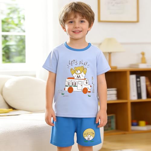 Image of LMYOVE Casual round-neck short-sleeved T-shirt and short suit summer beachwear