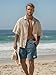 JMIERR Kurze Hosen Herren Corduroy Shorts Herren Sommer Elastische Taille mit Taschen Blaugrün XL