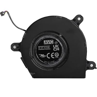 New CPU+GPU Cooling Fan Replacement for ASUS Zenbook Pro 14 Duo OLED UX8402Z UX8402ZA UX8402ZE 2022 Series Laptop BAPA0607R2HY001 BAPA0807R2HY005 DC12V 0.5A
