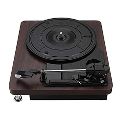 Bois Couleur Enregistrement Retro Lecteur 33RPM Portable Audio Gramophone Turntable disque vinyle Audio RCA R/L 3,5 mm… - Les Beatles, Paul McCartney, John Lennon, RIngo Starr, George Harrison Bois Couleur Enregistrement Retro Lecteur 33RPM Portable Audio Gramophone Turntable disque vinyle Audio RCA R/L 3,5 mm… – Image 2