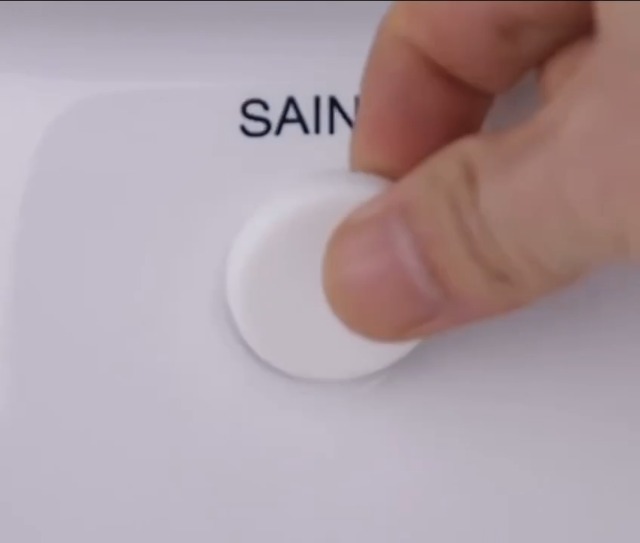 Bouton Chromé Rotatif Pour Baignoire - 75 Mm, Plastique, Facile à Installer, Empêche Les Débordements - 13