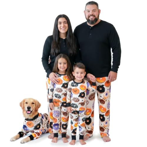 Image of Butterblu Family Jammies Matching Holiday Christmas Pajama Sets | GOTS Certified Organic Cotton for Baby, Toddler, Kids, Adults, and Pets, with Pockets, Perfect for Family Photos