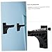 Abaodam 4pairs Bow Bracket Adhesive Mounting for Recurve Bows Wall-Mounted Holder for Easy Installation and Secure Storage