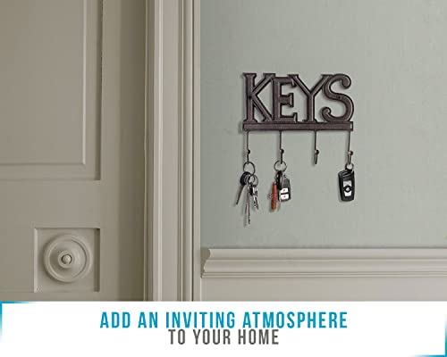 image for Comfify Key Holder for Wall “Keys Decorative Farmhouse Rustic Wall M