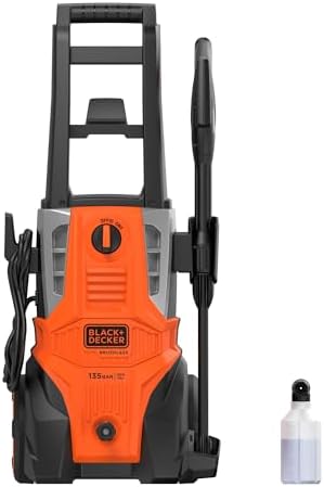 BLACK+DECKER Lavadora de Alta Pressão, Potência de 1800W, Acompan...