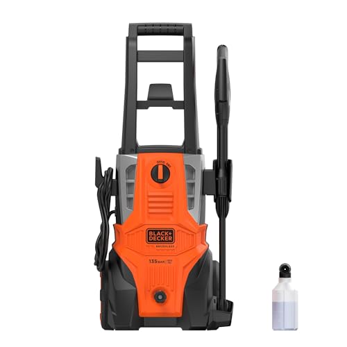 BLACK+DECKER Lavadora de Alta Pressão, Potência de 1800W, Acompan...