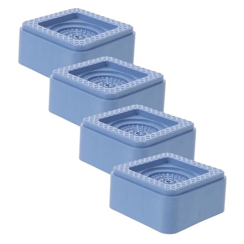 Ciieeo 4pcs Anti Vibration Pads for Washing Machine Leveling Stabilizing Mat for Appliances Protects Floors