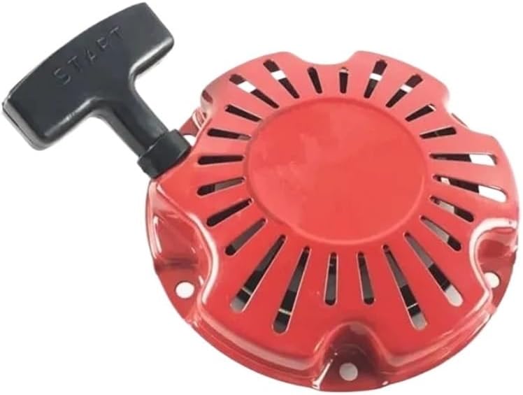 TMLbhSEZ EH09 Recoil Starter Fit for EH09-2D EH09-2 Engine Motor Rammer Tamper Jack Jump Pull Start(Red)