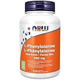 NOW Supplements, L-Phenylalanine 500 mg, Nervous System Support, Amino Acid, 120 Veg Capsules