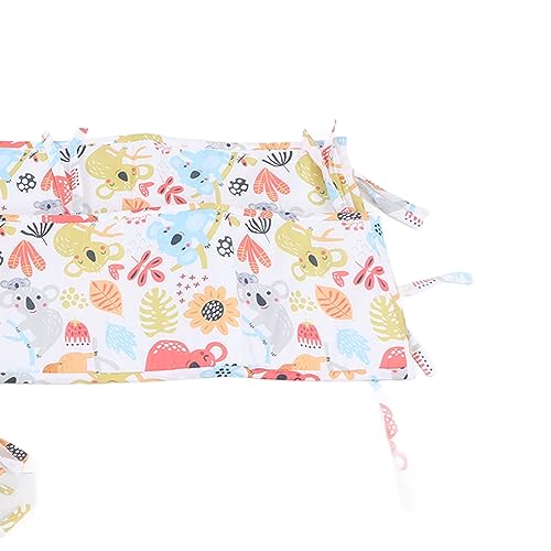 4 Pçs Protetor de Trilho para Cama de bebê Proteção de Trilha de Poliéster Proteção de Trilho de Cam