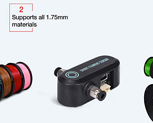 BIGTREETECH Filament Runout Sensor Smart Filament Detector Filament Break Filament Jam Detection Module in 3D Printer Accessories for SKR Mini E3 Octopus V1.1 3D Printer Control Board 1.75mm Filament