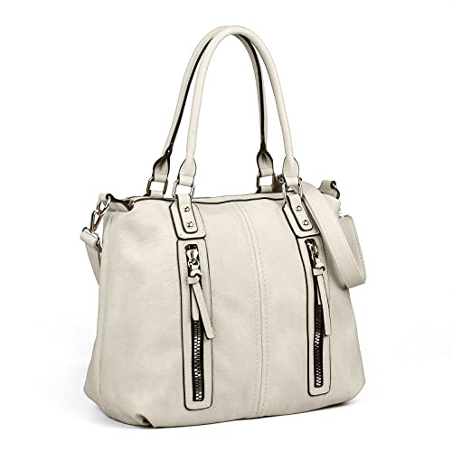 Gladdon Hobo Bags for Women Large Capacity Top Handle Bags with Multi Pocket Tote Shoulder Handbags Faux Leather Crossbody Bag for Work School Travel