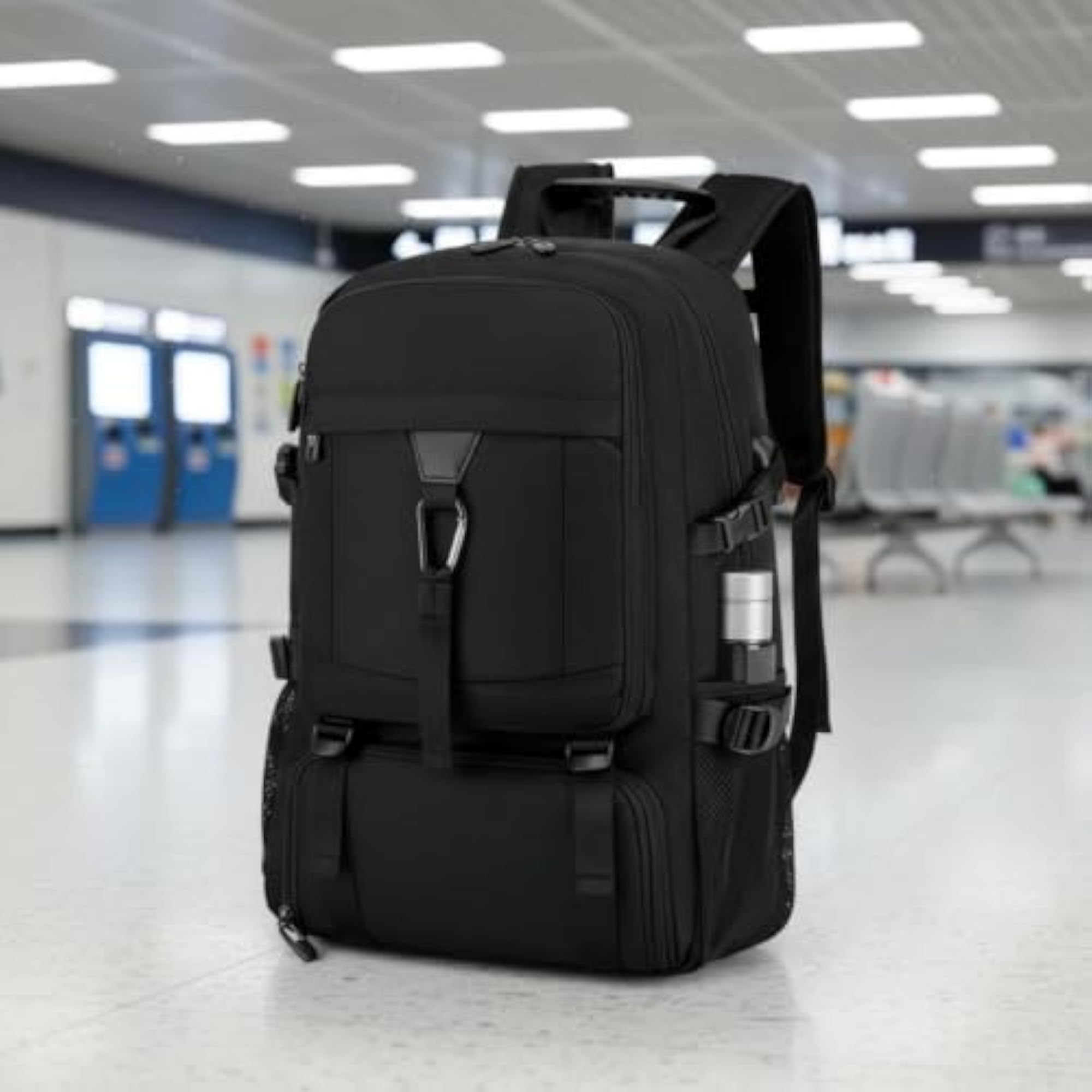 Large Capacity Travel Backpack, Multi-Compartment Rucksack