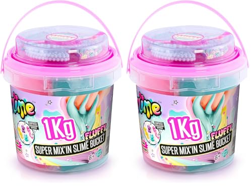 Slime Mix' In Canal Toys So Slime paquete de 2 cubos con decoraciones SDO SSC148