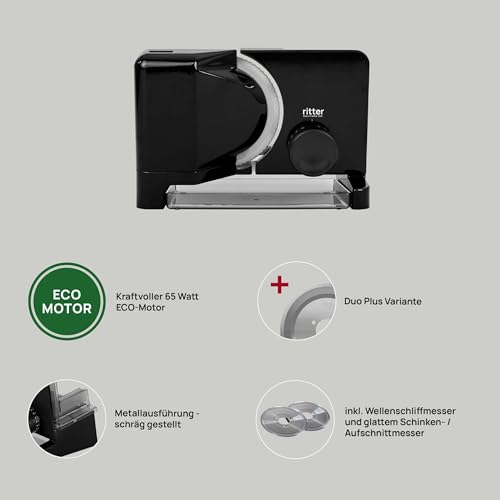 Foto von ritter E 16 Duo Plus Allesschneider Metall ECO-Motor – Made in Germany