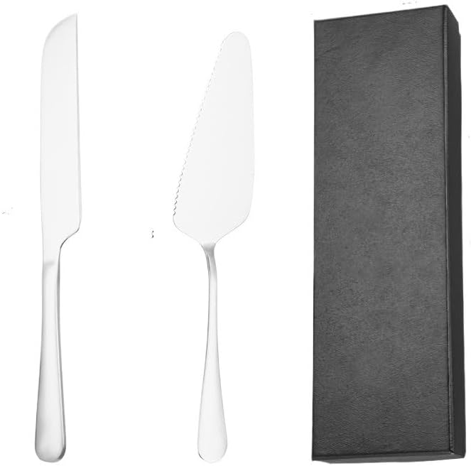 Silverware Set, 2/8/12/16/20/24 Pieces Small Stainless Steel Wedding Cake Knife Pizza Shovel Set Fruit Dessert Cake Knife Pizza Shovel，Silver-24 Pieces for 12