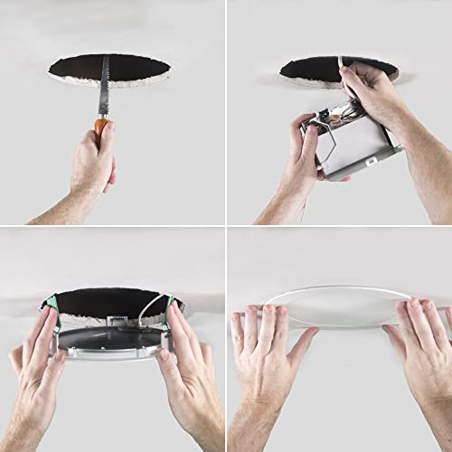 HALO HLB LED Recessed Lighting 8 inch Thin Canless w/Selectable Lumens and Color Temperatures, 0-10V Dimming, 120-277V Input- HLB8LS9FSE010MWR by HALO - Image 5