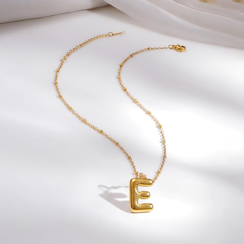 Image of Rubans Demi Fine Stainless Steel Alphabet Pendant CZ Gift for Women & Girls