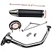 CLEO Motorcycle GY6 150cc Exhaust Muffler Kit for scooter dirt bike