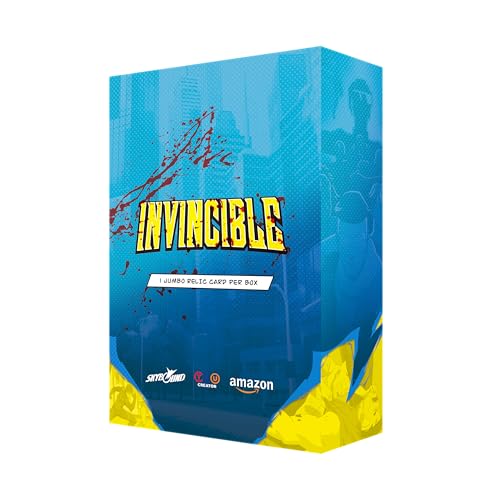 Invincible Season 1 Collection Blind Box 1 Jumbo 5x7in Officially Licensed Comic Relic Trading Card Comic Book Relics