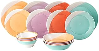 Royal Doulton 1815 Brights 1062891 16 Piece Dinner Set, Mixed Set,1, Porcelain