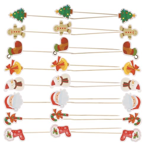 iplusmile �z���f�[�e�[�}�g���̂ăt���[�c�X�e�B�b�N 24�{�Z�b�g �H�i�p�ؐ��� �N���X�}�X�p�[�e�B�[��������� �Ƒ����l���W�܂�p