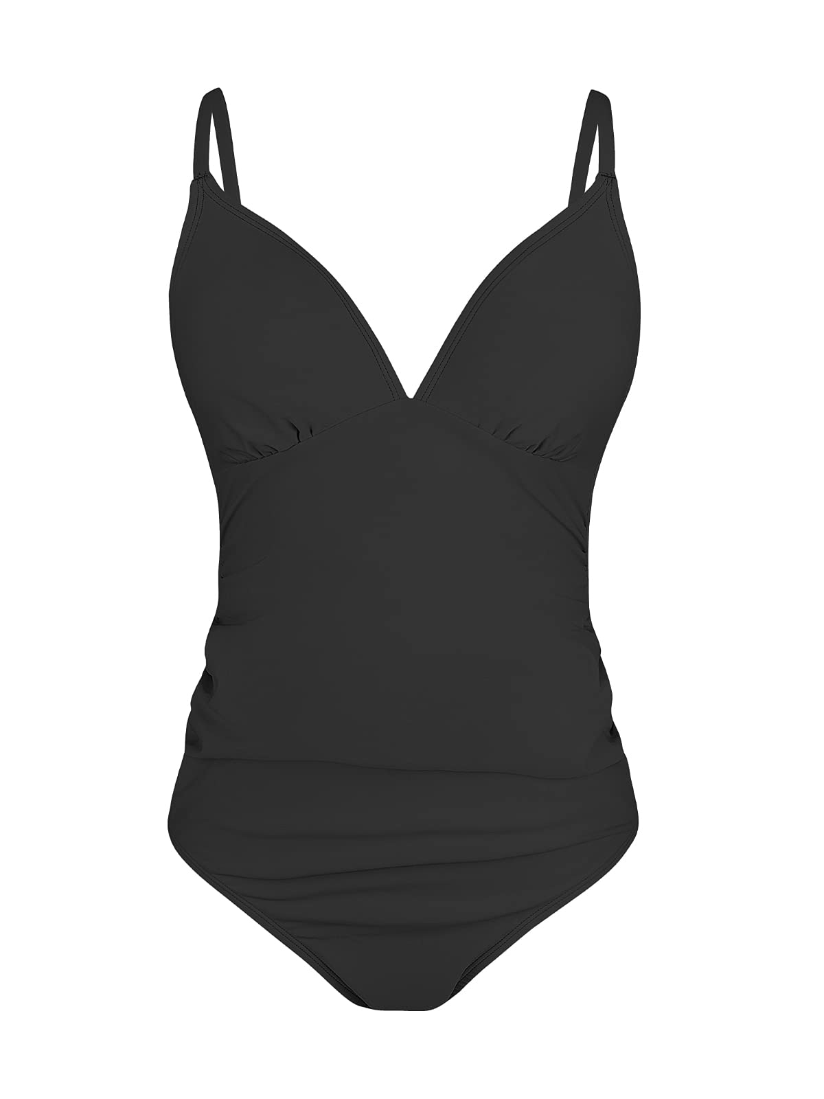 CUPSHE Costume da Bagno Premaman per Donna Costumi Interi Costumi da Bagno per Gravidanza Spalline Regolabili Increspato
